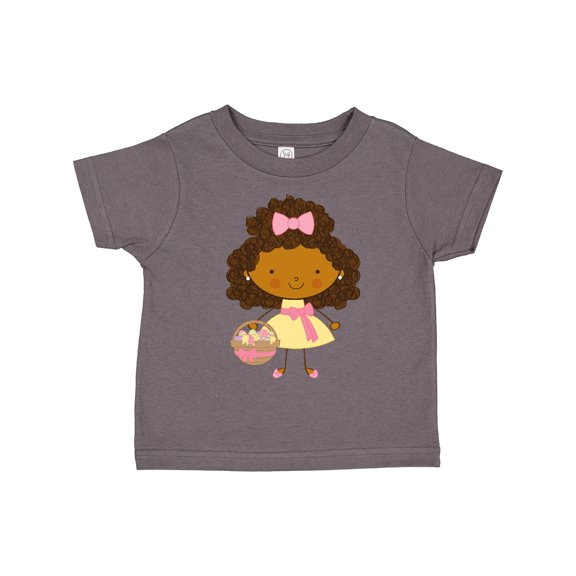 Inktastic Easter African American Girl Girls Toddler T-Shirt