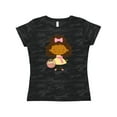 thumbnail image 1 of Inktastic Easter African American Girl Women's T-Shirt, 1 of 5