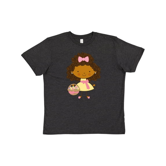 Inktastic Easter African American Girl Youth T-Shirt