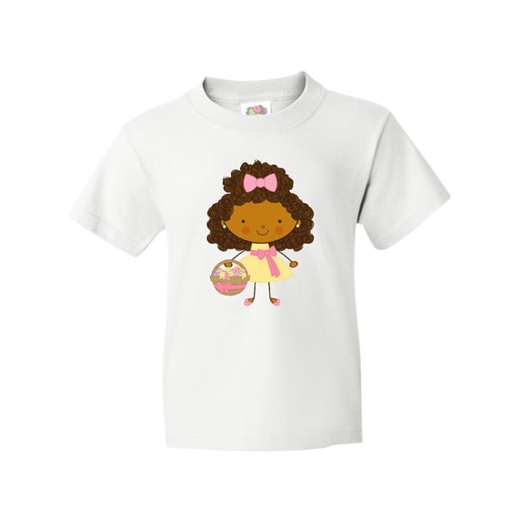 Inktastic Easter African American Girl Youth T-Shirt