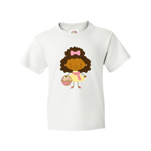 Inktastic Easter African American Girl Youth T-Shirt