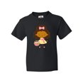 thumbnail image 1 of Inktastic Easter African American Girl Youth T-Shirt, 1 of 5