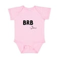 thumbnail image 1 of Inktastic Easter BRB Jesus Boys or Girls Baby Bodysuit, 1 of 5