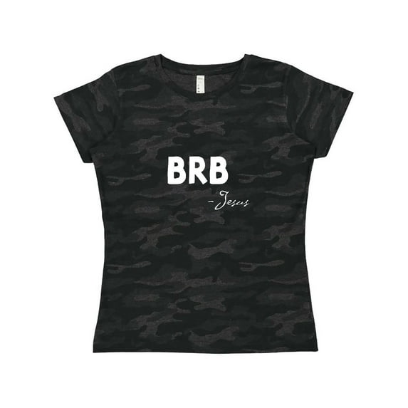Inktastic Easter BRB Jesus Women's T-Shirt
