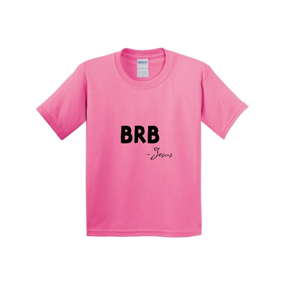 Inktastic Easter Brb Jesus Youth T-Shirt