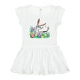 thumbnail image 1 of Inktastic Easter Bilby with Eggs and Flowers Girls Baby Dress, 1 of 5