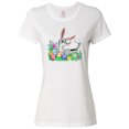 thumbnail image 1 of Inktastic Easter Bilby with Eggs and Flowers Women's T-Shirt, 1 of 5