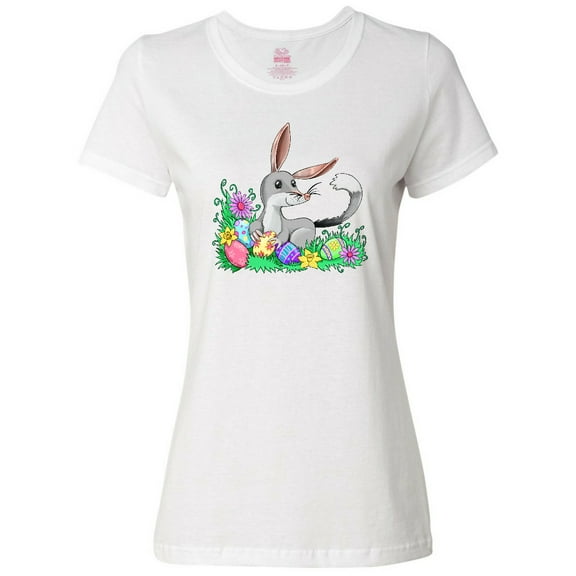 Inktastic Easter Bilby with Eggs and Flowers Women's T-Shirt