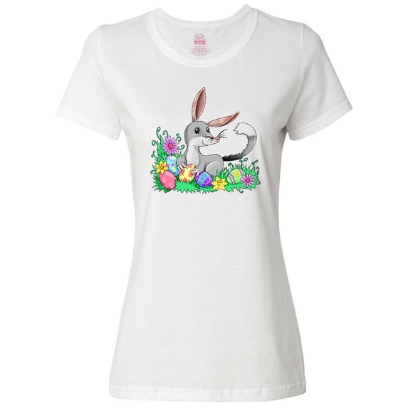 Inktastic Easter Bilby with Eggs and Flowers Women's T-Shirt
