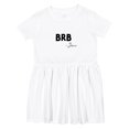 thumbnail image 1 of Inktastic Easter Brb Jesus Girls Toddler Dress, 1 of 5
