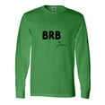 thumbnail image 1 of Inktastic Easter Brb Jesus Long Sleeve T-Shirt, 1 of 5