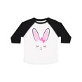 thumbnail image 1 of Inktastic Easter Bunny Girl Face Boys or Girls Toddler T-Shirt, 1 of 5