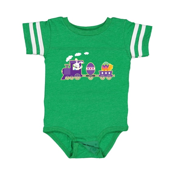 Inktastic Easter Bunny Rabbit Egg Train Boys or Girls Baby Bodysuit