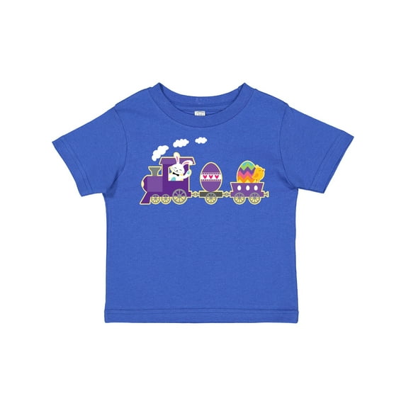 Inktastic Easter Bunny Rabbit Egg Train Boys or Girls Toddler T-Shirt