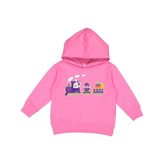 Inktastic Easter Bunny Rabbit Egg Train Toddler Hoodie