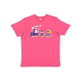 thumbnail image 1 of Inktastic Easter Bunny Rabbit Egg Train Youth T-Shirt, 1 of 5
