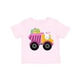 thumbnail image 1 of Inktastic Easter Bunny in Dump Truck Delivering Easter Eggs Boys or Girls Toddler T-Shirt, 1 of 5