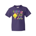 thumbnail image 1 of Inktastic Easter Chick with Eggs and Flowers Youth T-Shirt, 1 of 5