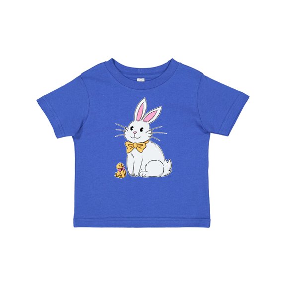 Inktastic Easter Cute Bunny and Chick Boys or Girls Baby T-Shirt