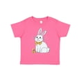 thumbnail image 1 of Inktastic Easter Cute Bunny and Chick Boys or Girls Toddler T-Shirt, 1 of 5