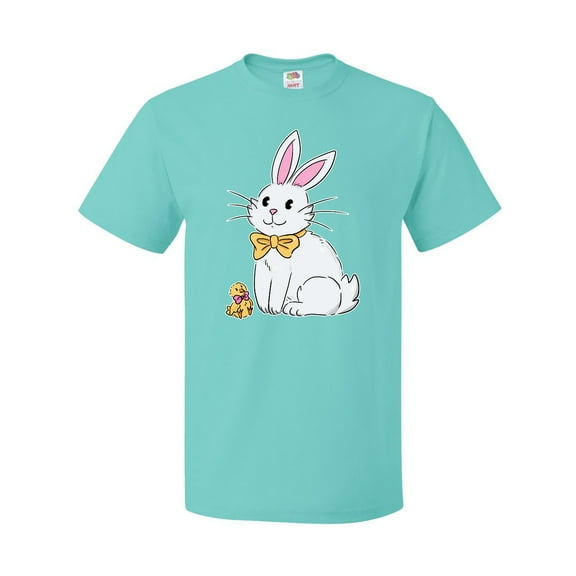 Inktastic Easter Cute Bunny and Chick T-Shirt