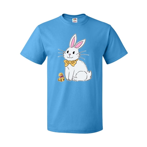 Inktastic Easter Cute Bunny and Chick T-Shirt