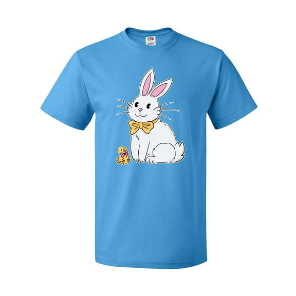 Inktastic Easter Cute Bunny and Chick T-Shirt