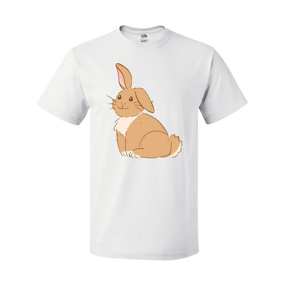 Inktastic Easter Cute Floppy Ear Brown Bunny T-Shirt