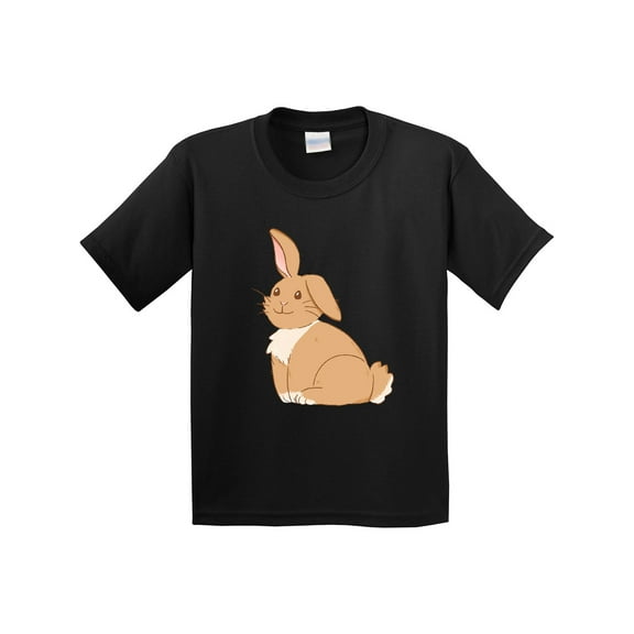 Inktastic Easter Cute Floppy Ear Brown Bunny Youth T-Shirt