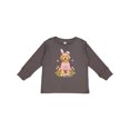 thumbnail image 1 of Inktastic Easter Doodle Dog Boys or Girls Long Sleeve Toddler T-Shirt, 1 of 5