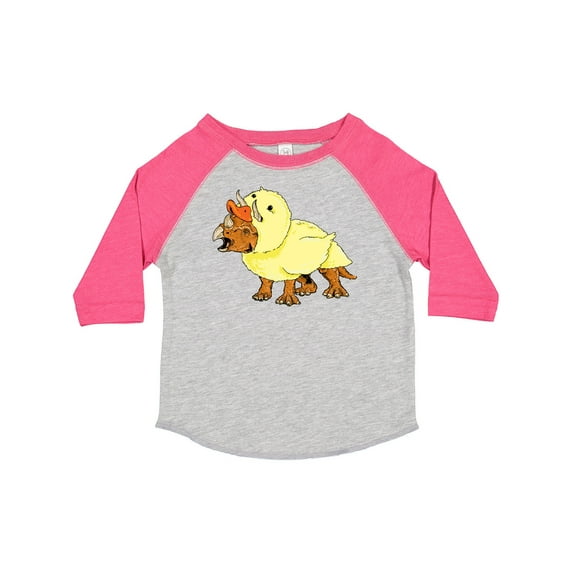 Inktastic Easter Duck Triceratops Boys or Girls Toddler T-Shirt