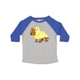 thumbnail image 1 of Inktastic Easter Duck Triceratops Boys or Girls Toddler T-Shirt, 1 of 5