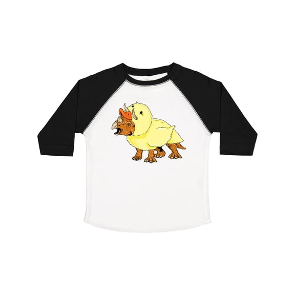 Inktastic Easter Duck Triceratops Boys or Girls Toddler T-Shirt