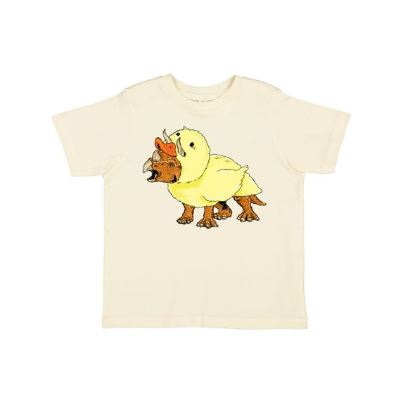 Inktastic Easter Duck Triceratops Boys or Girls Toddler T-Shirt