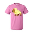 thumbnail image 1 of Inktastic Easter Duck Triceratops T-Shirt, 1 of 5