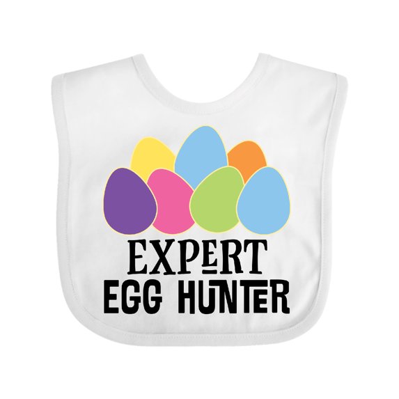 Inktastic Easter Egg Hunt Boys or Girls Baby Bib