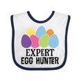 thumbnail image 1 of Inktastic Easter Egg Hunt Boys or Girls Baby Bib, 1 of 4