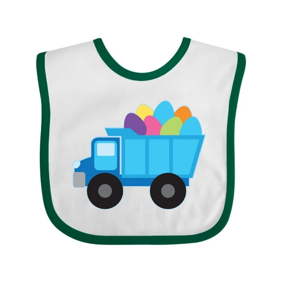 Inktastic Easter Egg Truck Boys Boys Baby Bib