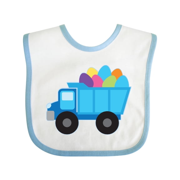 Inktastic Easter Egg Truck Boys Boys Baby Bib