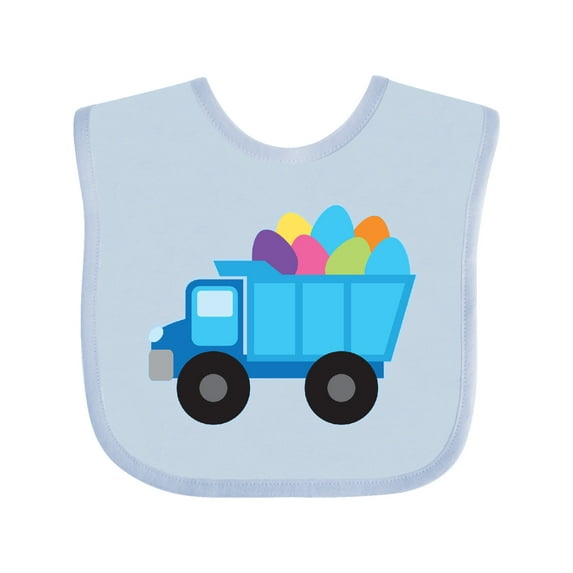 Inktastic Easter Egg Truck Boys Boys Baby Bib