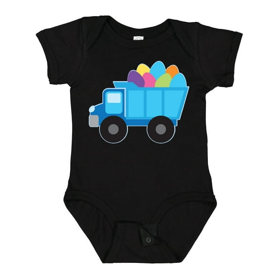 Inktastic Easter Egg Truck Boys Boys Baby Bodysuit