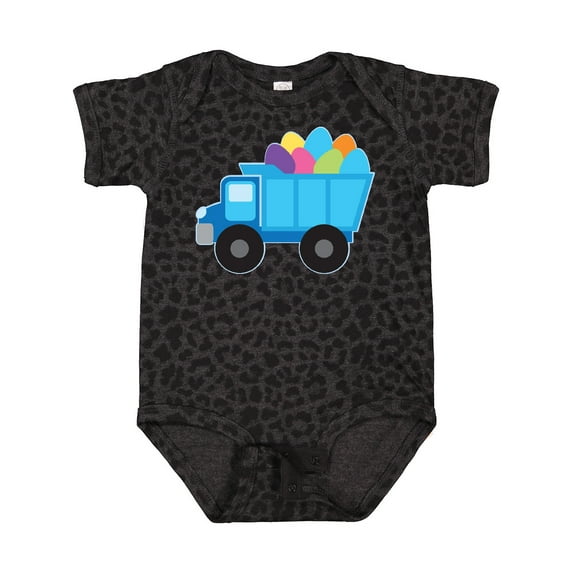 Inktastic Easter Egg Truck Boys Boys Baby Bodysuit