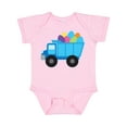 thumbnail image 1 of Inktastic Easter Egg Truck Boys Boys Baby Bodysuit, 1 of 5