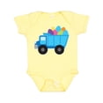 thumbnail image 1 of Inktastic Easter Egg Truck Boys Boys Baby Bodysuit, 1 of 5