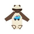 thumbnail image 1 of Inktastic Easter Egg Truck Boys Boys Long Sleeve Baby Bodysuit, 1 of 5