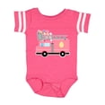 thumbnail image 1 of Inktastic Easter Fire Truck Egg Hunt Bunny Boys or Girls Baby Bodysuit, 1 of 5