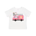 thumbnail image 1 of Inktastic Easter Fire Truck Egg Hunt Bunny Boys or Girls Toddler T-Shirt, 1 of 5