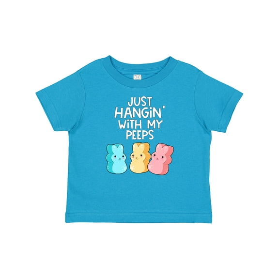 Inktastic Easter Hangin' with My Peeps Boys or Girls Baby T-Shirt