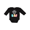 thumbnail image 1 of Inktastic Easter Hangin' with My Peeps Boys or Girls Long Sleeve Baby Bodysuit, 1 of 5