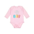 thumbnail image 1 of Inktastic Easter Hangin' with My Peeps Boys or Girls Long Sleeve Baby Bodysuit, 1 of 5